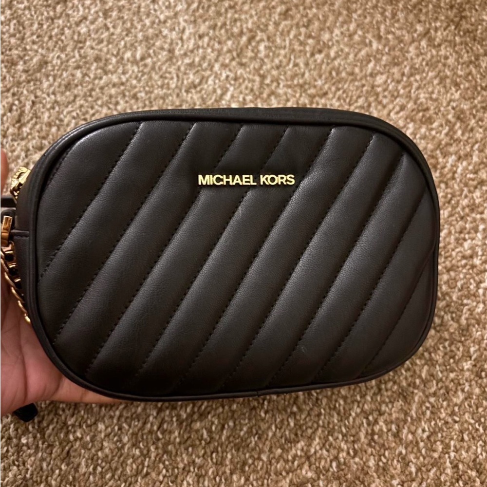 Michael Kors Black Quilted Women's Bag